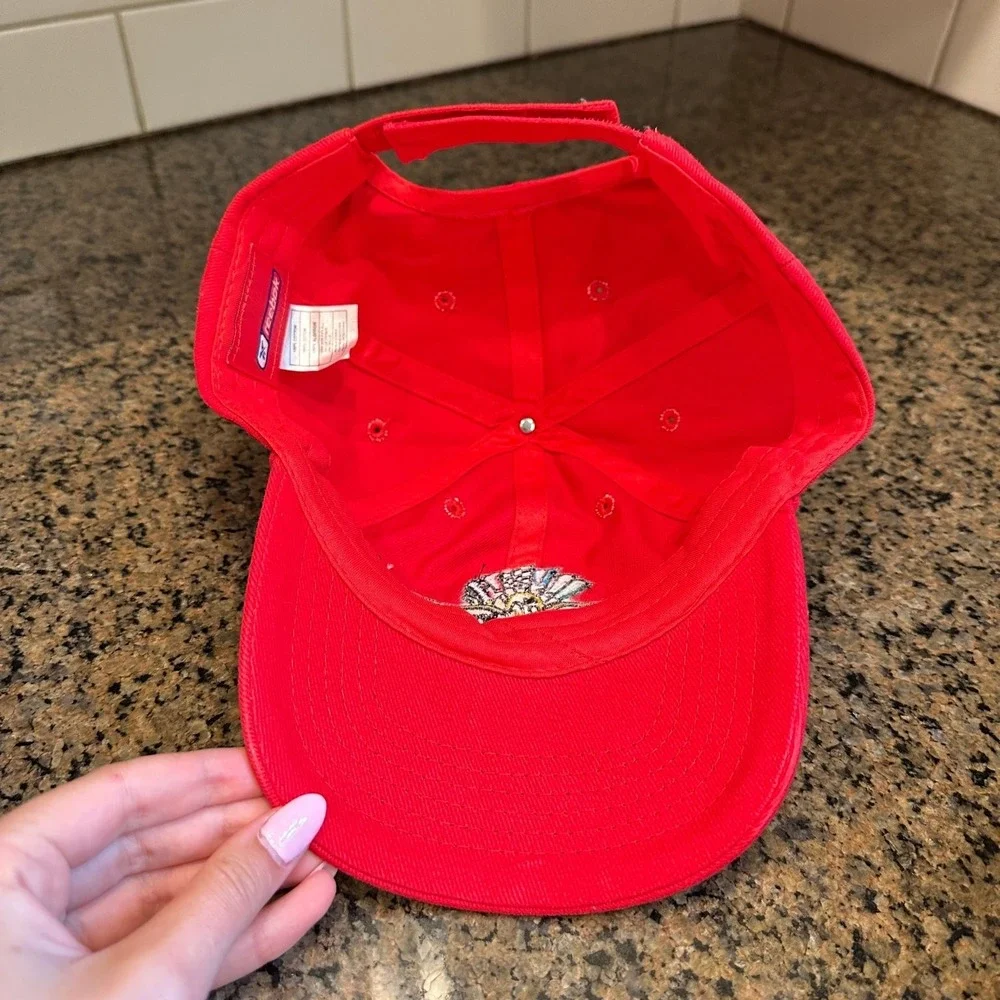 Indianapolis Motor Speedway Reebok Baseball Cap‎ Adjustable Red IMS Hat